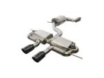 EGO-X 3" R32 Look exhaust system for Seat Leon II 1P1 with UK rear