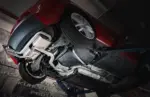 EGO-X 3" R32 Look exhaust system for Seat Leon II 1P1 with UK rear