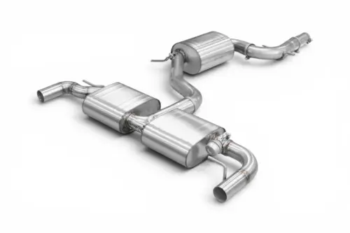 EGO-X 3" exhaust system for Audi TT 8J 160/211 PS FWD with ECE