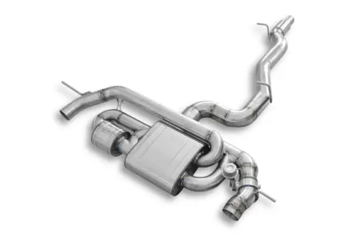 EGO-X 3.5" ECE exhaust system for VW Golf 7 R pre-facelift, 300 PS