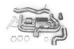 EGO-X 3.5" exhaust system for Audi TT 8S quattro 230 PS