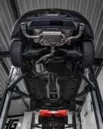 EGO-X 3" exhaust system for VW Golf 7 GTI FL 245 PS, Seat Leon Cupra 300