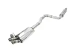 EGO-X 2.75" exhaust system for VW Polo VI (AW) GTI 200 PS