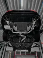 EGO-X 3" exhaust system for VW Golf 7R Variant, Seat Leon Cupra 300 4WD OPF