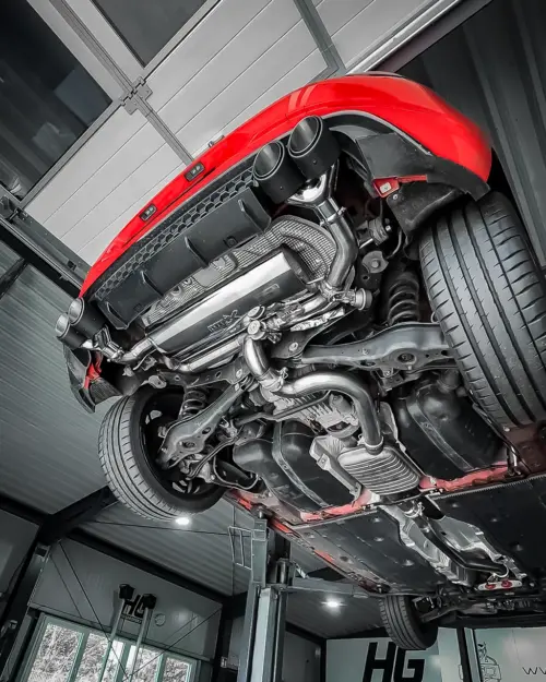 EGO-X 3" exhaust system for VW Golf 7 R Facelift 310 PS (ECE)