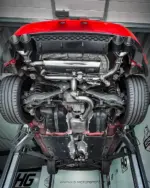 EGO-X 3" exhaust system for VW Golf 7 R Facelift 310 PS (ECE)