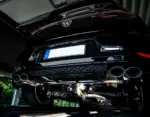 EGO-X 3" exhaust system for VW Golf 7 R Facelift 310 PS (ECE)