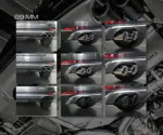 EGO-X exhaust system 2x/4x 63.5 mm ECE for Audi S4/S5 B9 quattro 354 PS