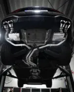 EGO-X exhaust system 2x/4x 63.5 mm ECE for Audi S4/S5 B9 quattro 354 PS