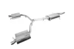 Bull-X 2.75" ECE exhaust system for Audi A4/A5 B8 1.8–2.0 TFSI