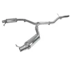 Bull-X ispušni sustav 2,75" ECE za Audi A4/A5 B8 2.0–3.0 TDI