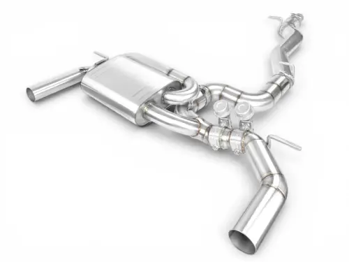EGO-X 3.5" exhaust system for Audi S3 8V facelift OPF 300 PS