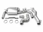EGO-X 3.5" exhaust system for Audi S3 8V facelift OPF 300 PS