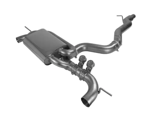 EGO-X 3.5" exhaust system with ECE for VW Golf 7 R facelift OPF