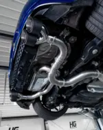 EGO-X 3.5" exhaust system with ECE for VW Golf 7 R facelift OPF
