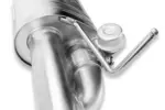 EGO-X 3" exhaust system for Audi A1 GB 40 TFSI and Polo GTI AW 207 PS with ECE