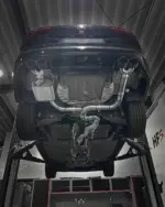 EGO-X ispušni sustav 3,5" s zaklopkom ECE za Golf 8 R Variant i Cupra Leon KL ST 4WD