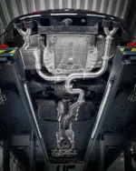 EGO-X ispušni sustav 3,5" s zaklopkom ECE za Golf 8 R Variant i Cupra Leon KL ST 4WD
