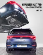 EGO-X 3.5" exhaust system ECE for Cupra Leon KL Sportstourer FWD 300 PS