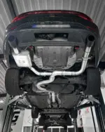 EGO-X 3.5" exhaust system with valve for Cupra Leon KL Sportstourer 245 PS