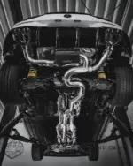 EGO-X 3.5"/89 mm exhaust system for VW Golf 8 R 320/333 PS