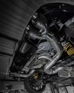 EGO-X 3.5" exhaust system for VW Golf 8 R (CD1), export version without ECE