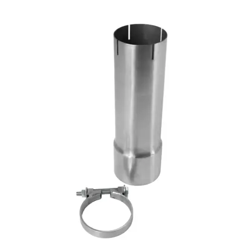 EGO-X downpipe adapter set from 76 mm to 89 mm exhaust system, 270 mm