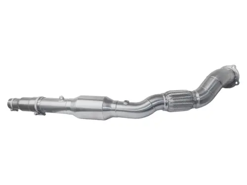Bull-X 3.5" downpipe for FWD VAG 1.8T (Golf 4, Audi A3 8L)