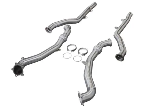 Bull-X 2.75" downpipe for Audi S6/RS6, S7/RS7 C7/4G, S8 4H 4.0 TFSI