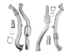 Bull-X 2.75" downpipe for Audi S6/RS6, S7/RS7 C7/4G, S8 4H 4.0 TFSI
