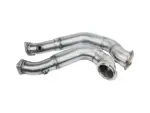 Bull-X sports catalyst / replacement pipe for BMW 135i, 335i, 1M Coupé E82 N54B30