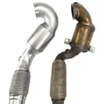 Bull-X 3.5" downpipe for Polo 6C GTI, Ibiza Cupra 6P, Audi A1 1.8 TFSI