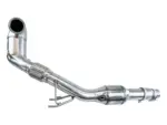 Bull-X EGO downpipe 84–121 mm with ECE for VW Polo VI GTI AW1 2.0 TSI 200 PS