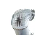 Bull-X EGO downpipe 84–121 mm with ECE for VW Polo VI GTI AW1 2.0 TSI 200 PS