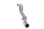 Bull-X 3.5" downpipe for Audi S1 8X 2.0 TFSI quattro 231 PS