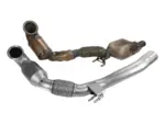 Bull-X 3.5" downpipe for Audi S1 8X 2.0 TFSI quattro 231 PS