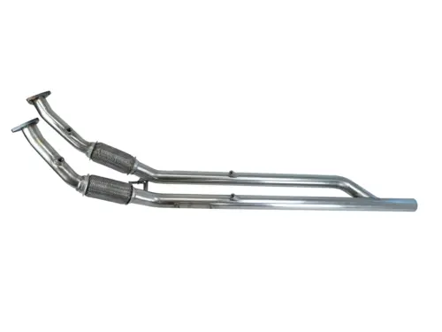 Bull-X 2.5" catalyst replacement pipe for VAG 3.2/3.6 VR6 (Golf 5 R32, A3 8P)