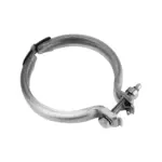 HG Motorsport downpipe clamp for MQB Evo 1.8–2.0 T(F)SI, Golf 8 GTI/R/Clubsport