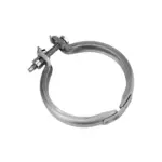 HG Motorsport downpipe clamp for MQB Evo 1.8–2.0 T(F)SI, Golf 8 GTI/R/Clubsport