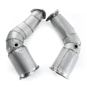 Bull-X downpipe 121–101 mm za Audi RS4/RS5 B9 quattro 450 KS