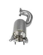 Bull-X 2.5" downpipe for VAG 1.4 TSI EA111 supercharged (Polo, A1, Ibiza)