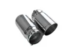 Bull-X Typ 9 Sharp 2x76 mm stainless steel exhaust tips