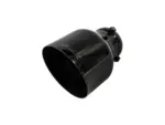 Bull-X ispušni nastavci tip 1, oštri, crni, 89–125 mm