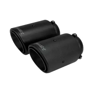 Bull-X Type 6 Carbon exhaust tips 2x101 mm (A: 64 mm) for Seat Leon Cupra