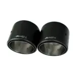 Bull-X Carbon exhaust tips 2x114 mm for Hyundai i30 N III (PD) Performance
