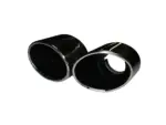 Bull-X Typ 3 oval exhaust tips 126x94 mm, 64 mm connection