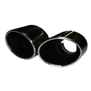 Bull-X Typ 3 oval exhaust tips 126x94 mm, 64 mm connection