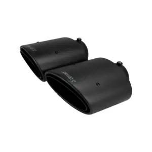 Bull-X Typ 20 Carbon oval exhaust tips 145x90 mm (1x64 + 1x76 mm)