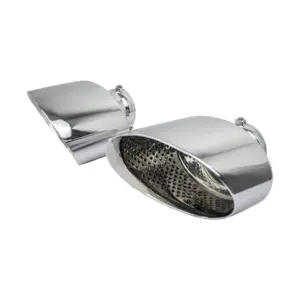 Bull-X Typ 22 oval exhaust tips, 170 × 110 mm stainless steel