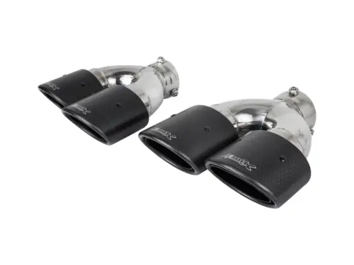 Bull-X exhaust tips Y-Style Typ 14 Carbon oval offset 2x225x70 mm